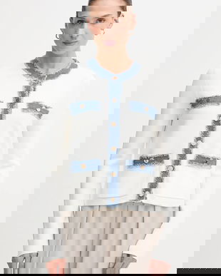 Joseph Ribkoff cardigan culoarea bej, light, 261927