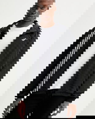 adidas Originals bluză Firebird culoarea negru, cu imprimeu, JV9882