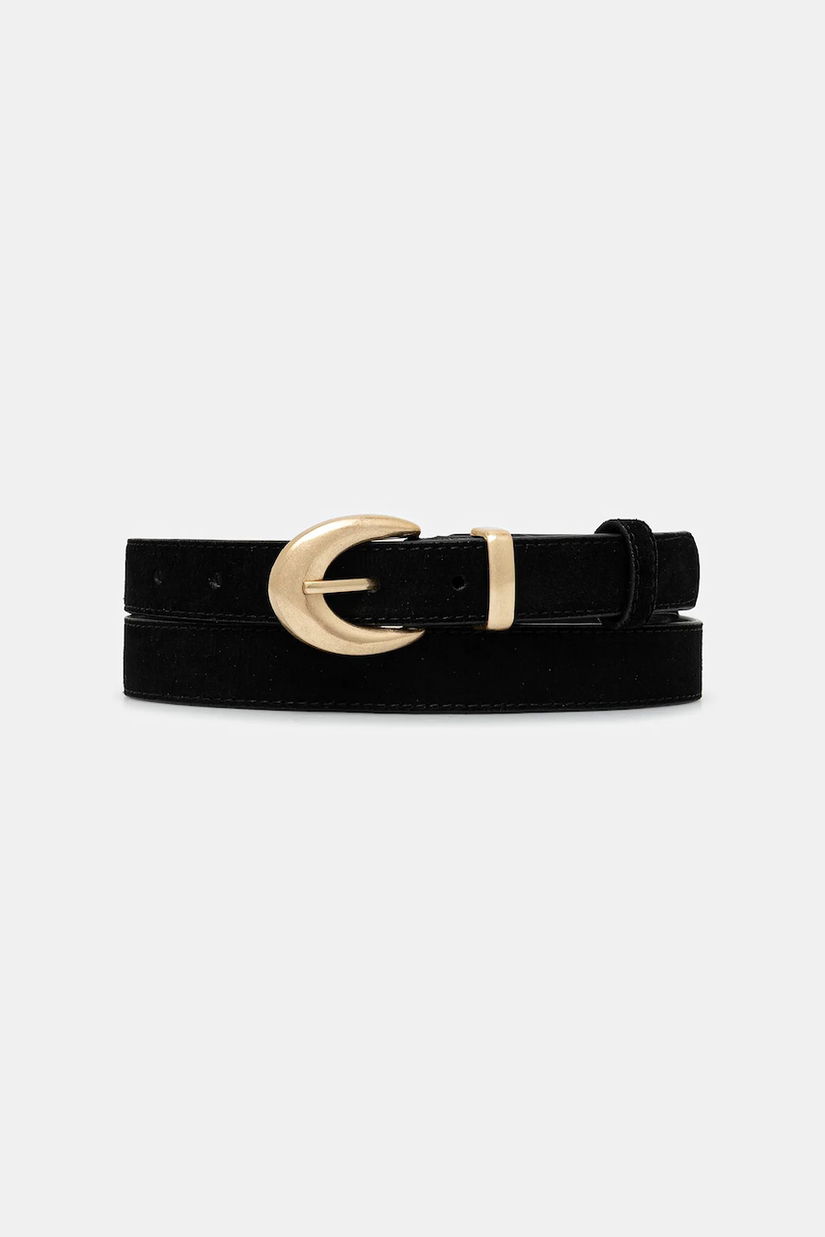 Answear.LAB curea din piele intoarsa culoarea negru