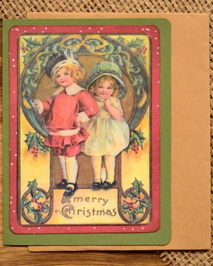Felicitare: Vintage Christmas