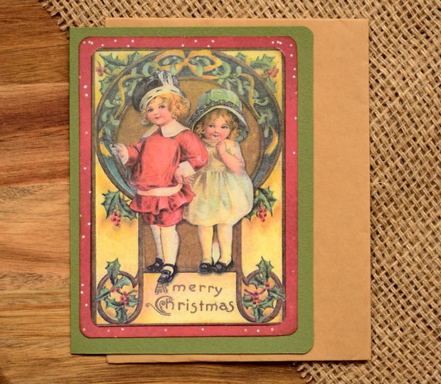 Felicitare: Vintage Christmas