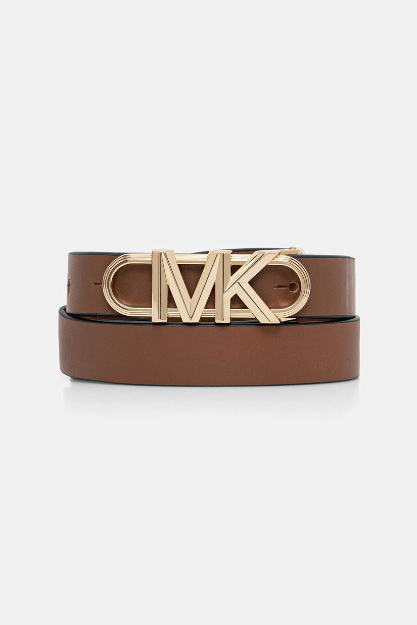 MICHAEL Michael Kors curea de piele cu două fețe culoarea maro, 29MKWB528999
