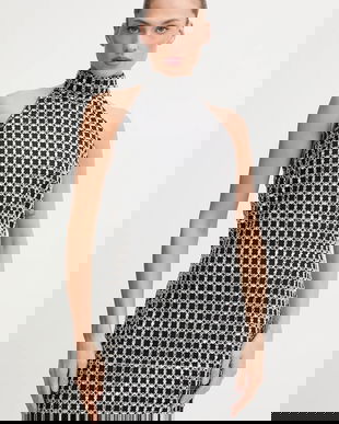 Rotate rochie culoarea negru, 115452100