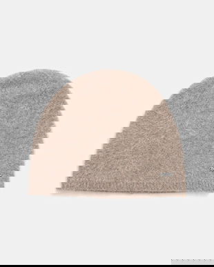 BOSS căciulă de cașmir culoarea bej, 50545792