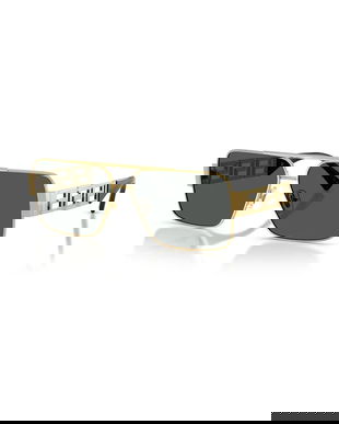 Versace ochelari de soare culoarea argintiu, 0VE2290