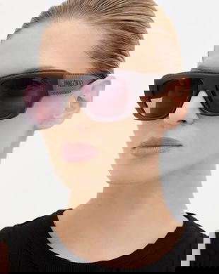 Jimmy Choo ochelari de soare culoarea violet, 0JC6003U