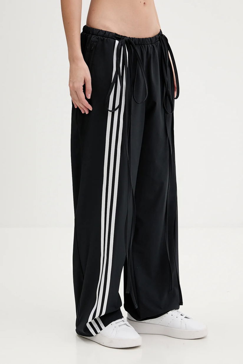 adidas Originals pantaloni de trening Ribbon culoarea negru, cu imprimeu, JV9727