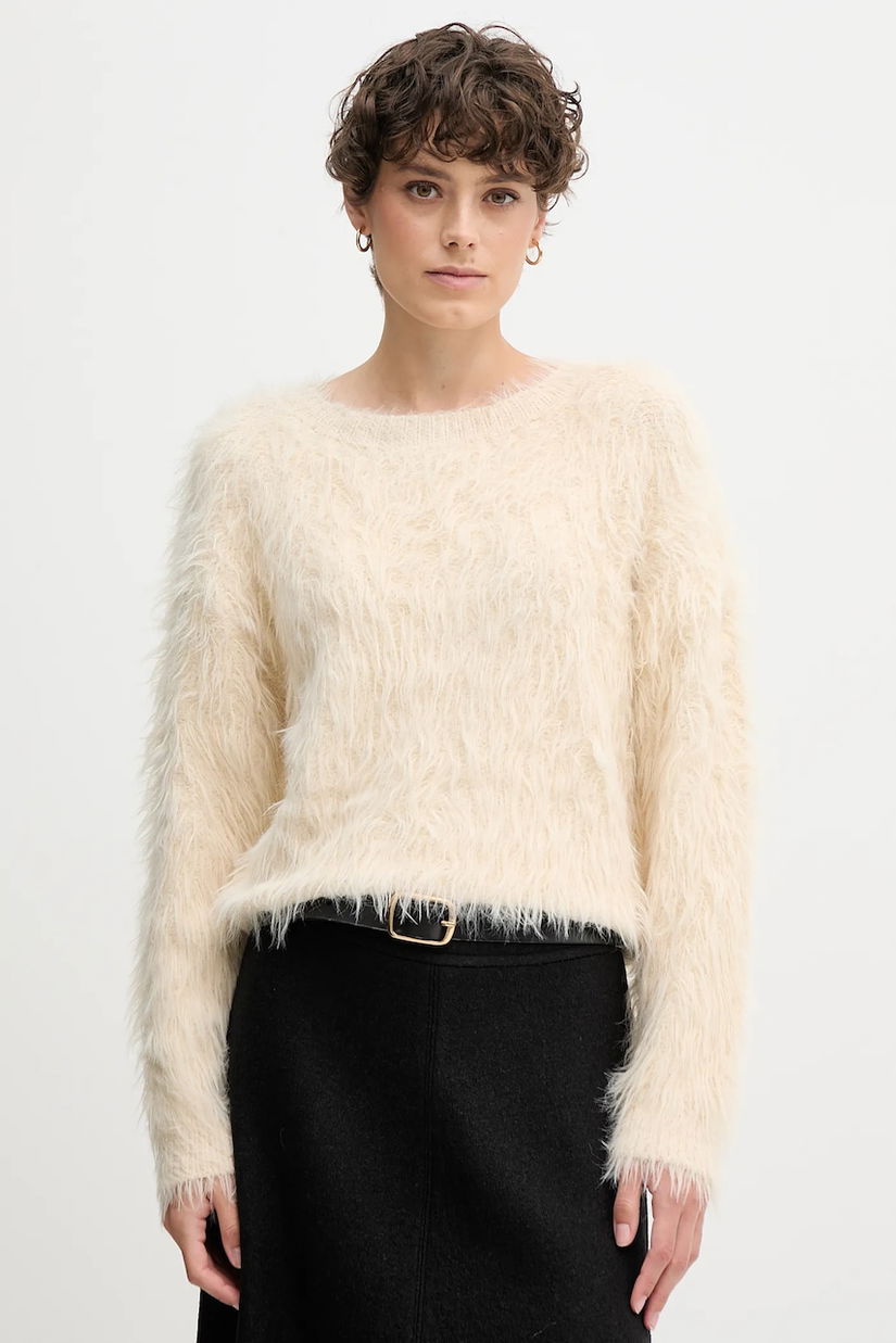 OUI pulover culoarea bej, 86064