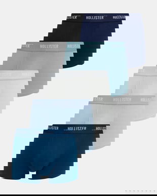 Hollister Co. boxeri 5-pack KI314-5016
