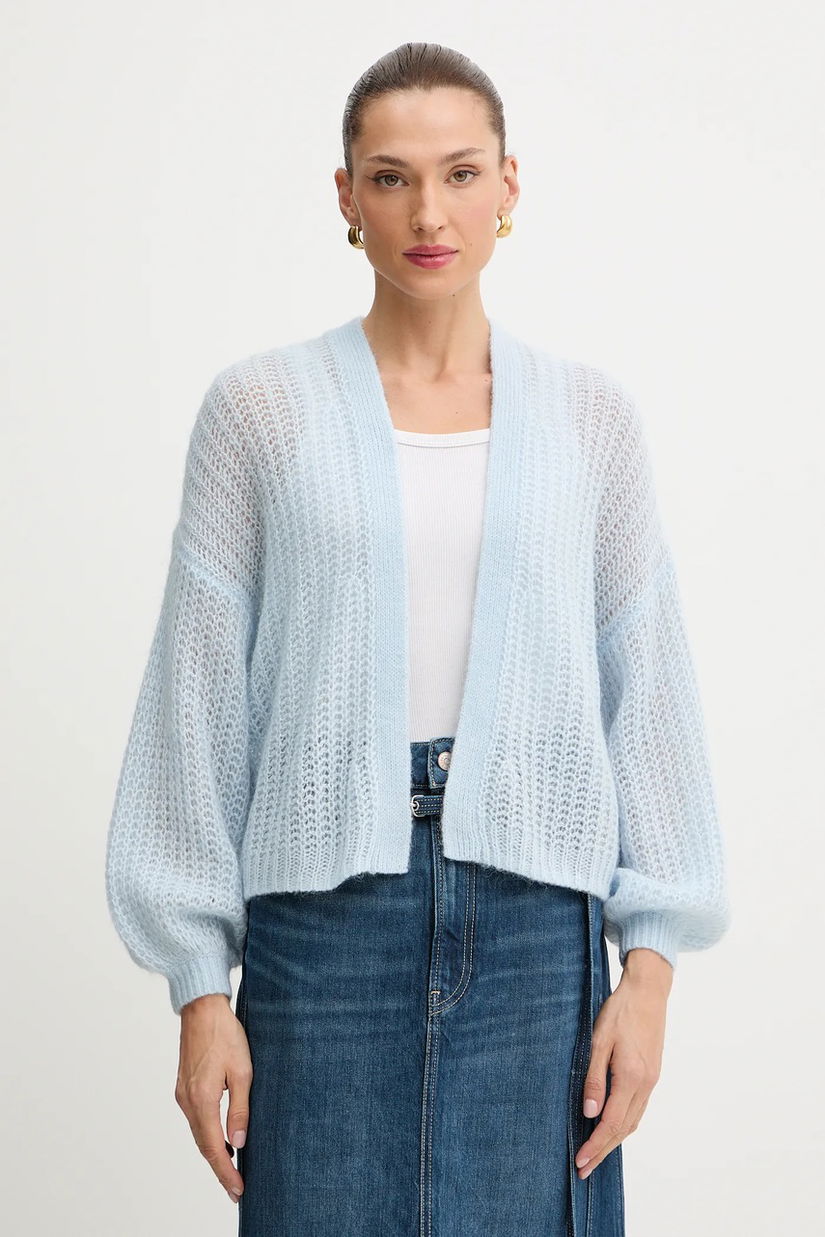 BOSS Orange cardigan din amestec de lână C_Furgovia