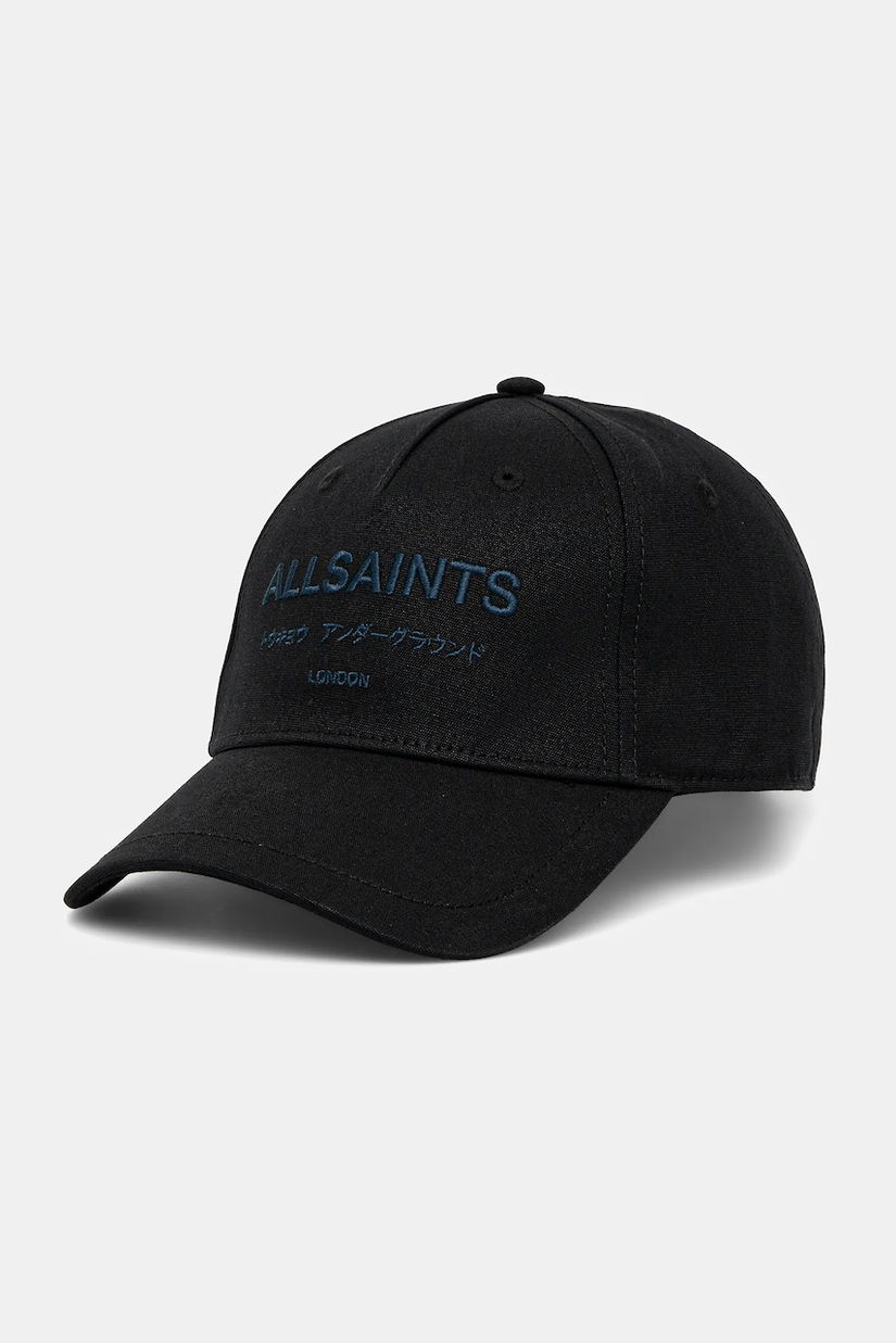 AllSaints șapcă de baseball din bumbac