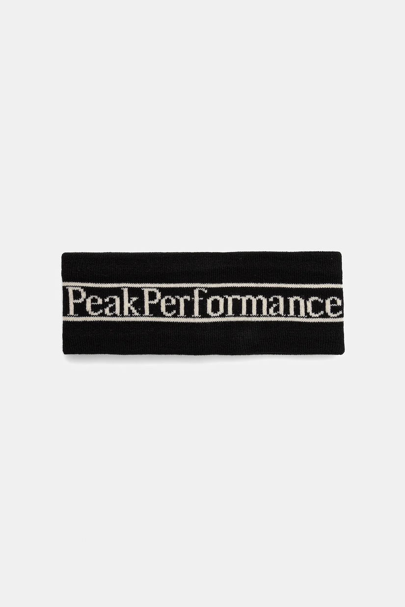 Peak Performance bentiță pentru cap Pow culoarea negru