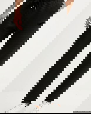 Michael Kors pantaloni de trening culoarea negru, uni, CF552885MF