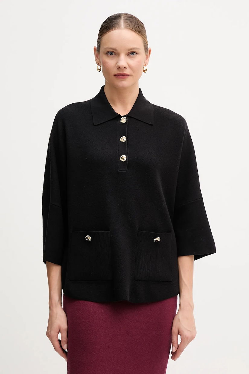 Joseph Ribkoff pulover culoarea negru, 253962