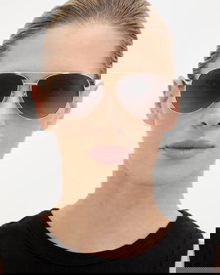 Michael Kors ochelari de soare culoarea auriu, 0MK1172