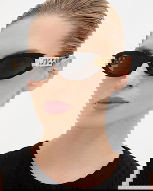 Versace ochelari de soare culoarea negru, 0VE4501