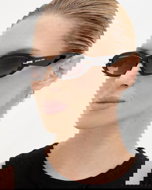 Michael Kors ochelari de soare culoarea negru, 0MK2260D