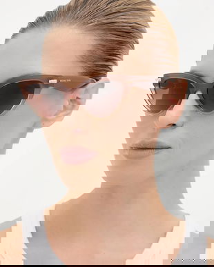 Michael Kors ochelari de soare culoarea roz, 0MK2259U