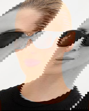 Coach ochelari de soare culoarea negru, 0HC8434U