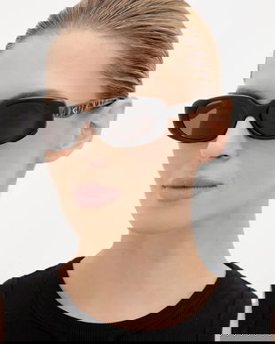 Coach ochelari de soare culoarea negru, 0HC8443D