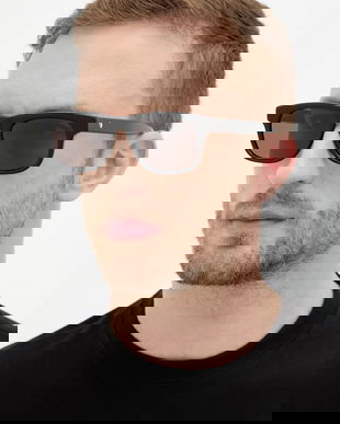 Montblanc ochelari de soare culoarea negru, MB0421S