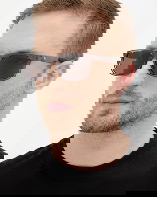 Montblanc ochelari de soare culoarea gri, MB0432S