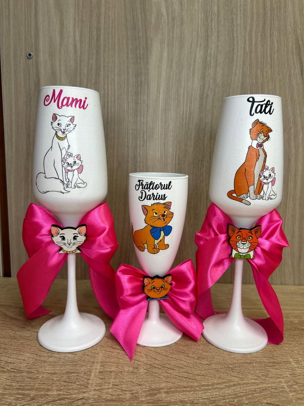 Pahare botez Pisica Marie