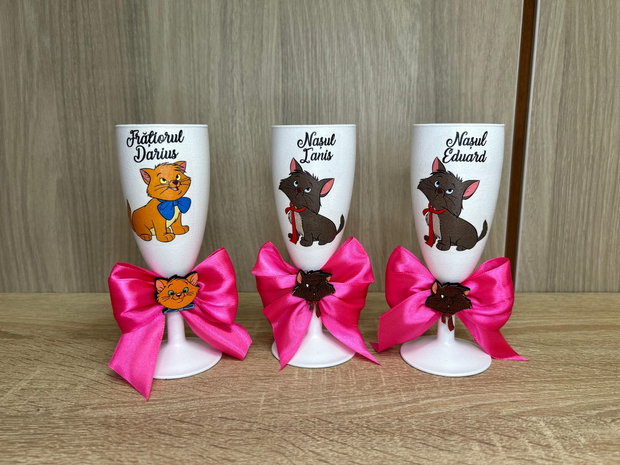 Pahare botez Pisica Marie
