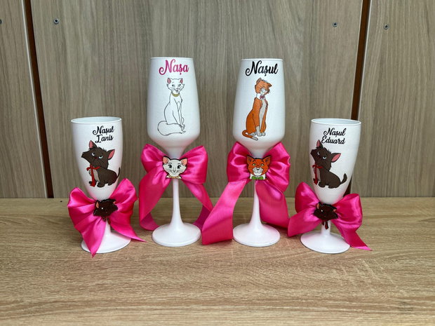 Pahare botez Pisica Marie