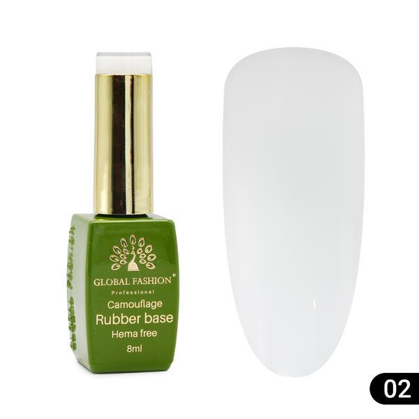 Bază de unghii Camouflage, 02, fără Hema, 8 ml