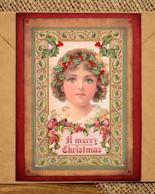 Felicitare: Vintage Christmas