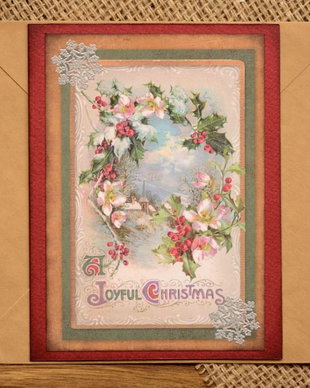 Felicitare: Vintage Christmas