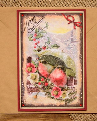 Felicitare: Vintage Christmas
