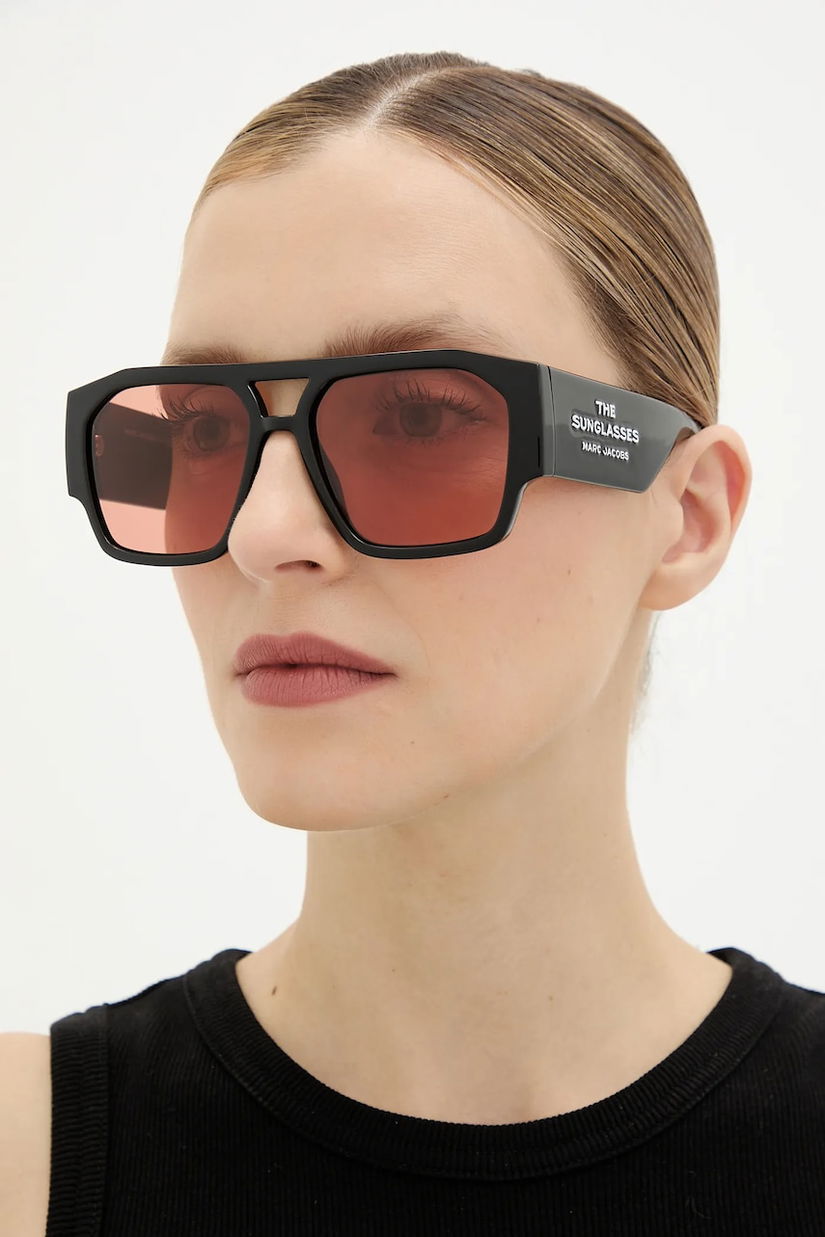 Marc Jacobs ochelari de soare culoarea negru, MARC 860/S
