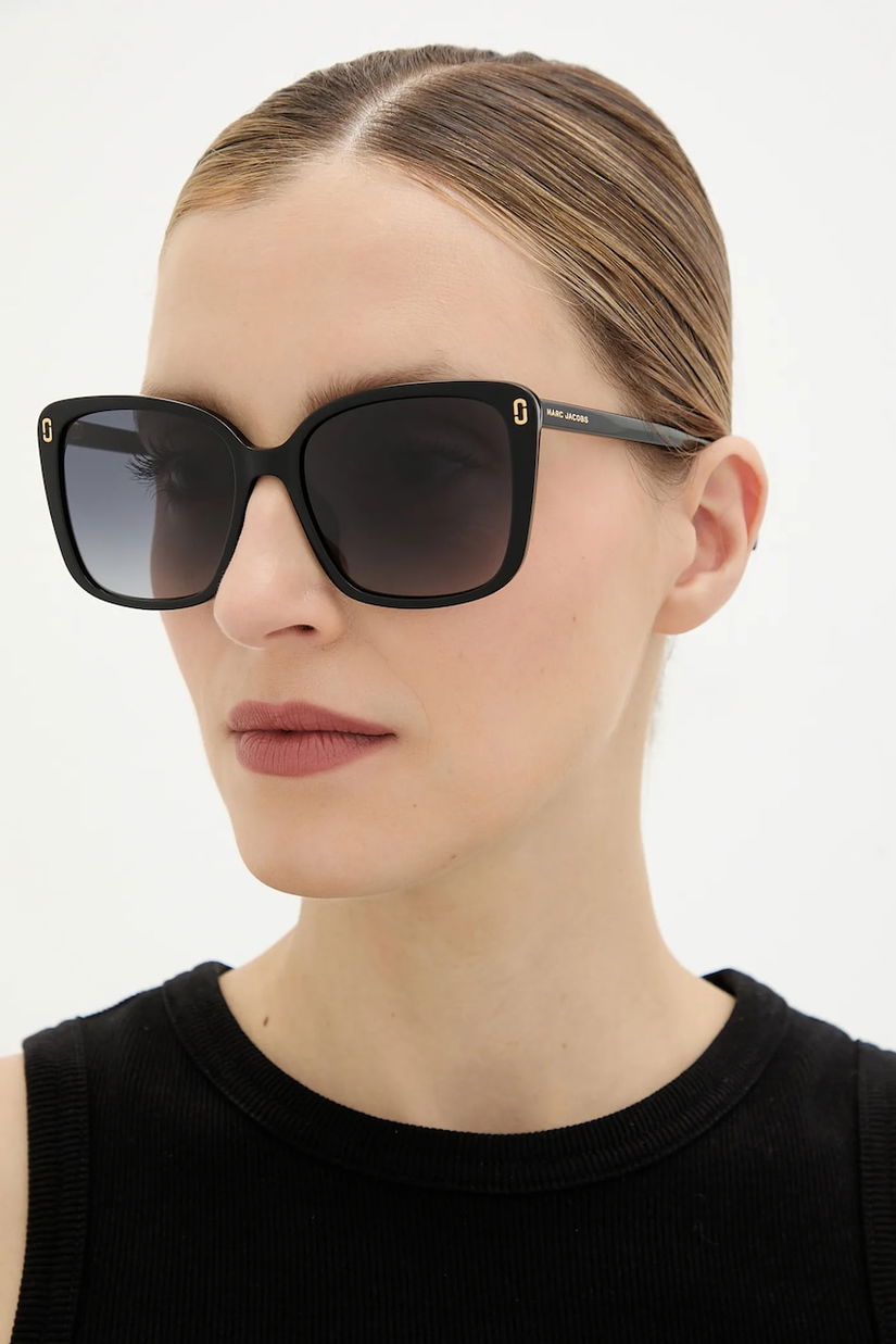 Marc Jacobs ochelari de soare culoarea negru, MJ 1127/G/S