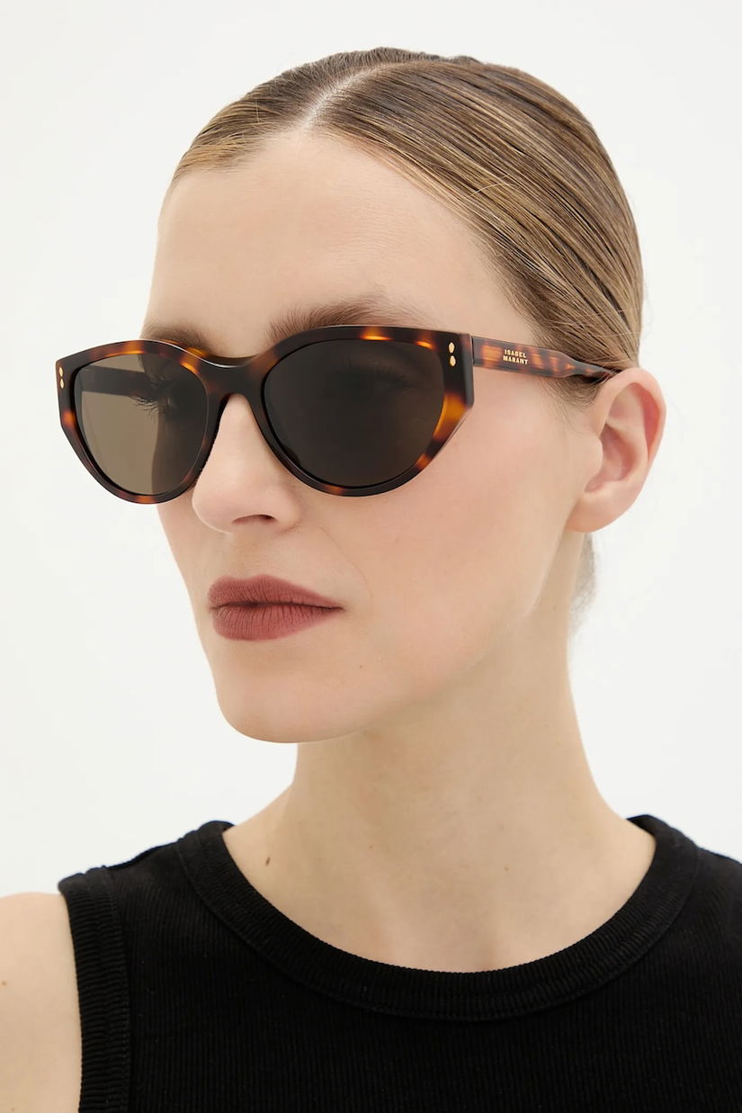Isabel Marant ochelari de soare culoarea maro, IM 0217/S