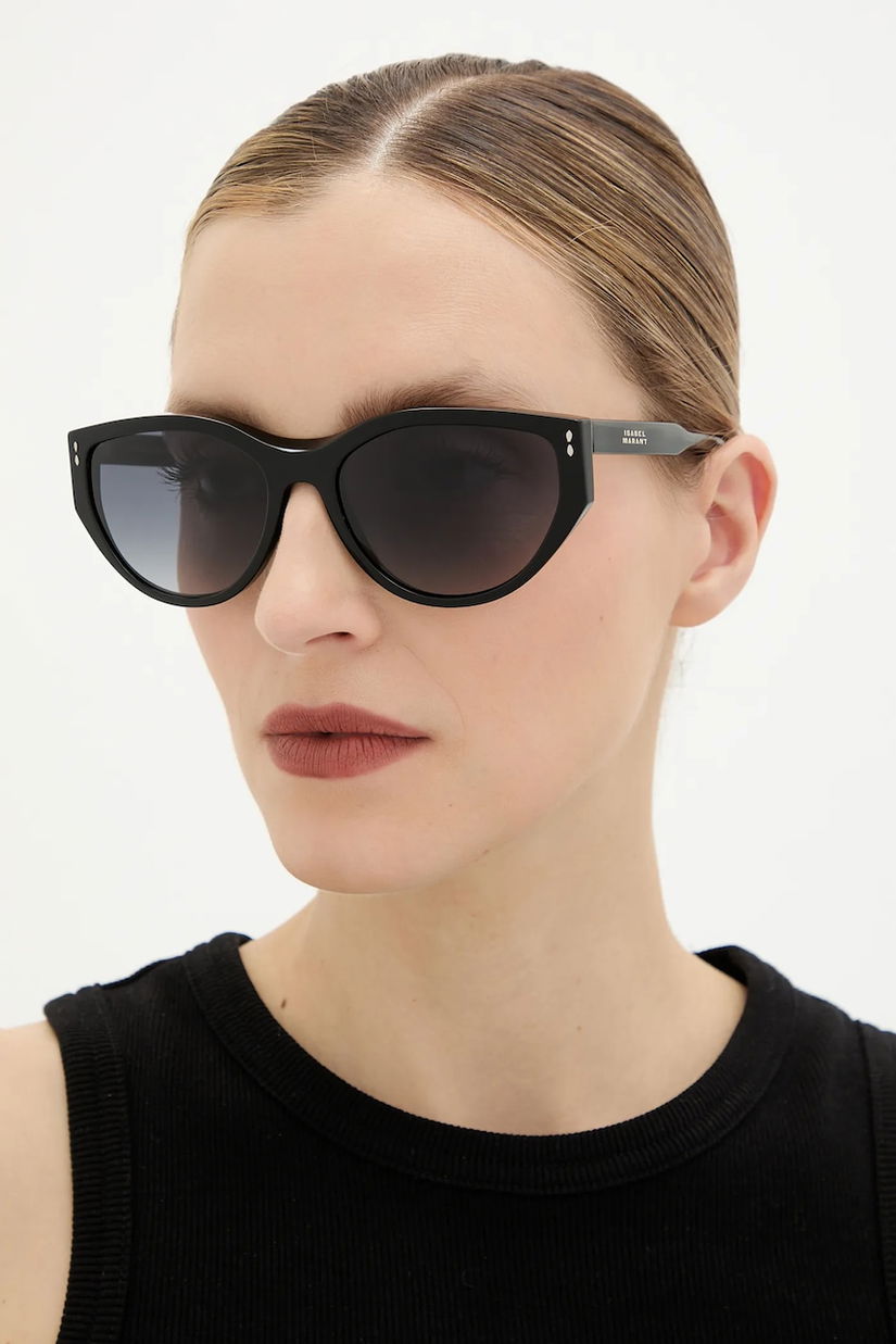 Isabel Marant ochelari de soare culoarea negru, IM 0217/S