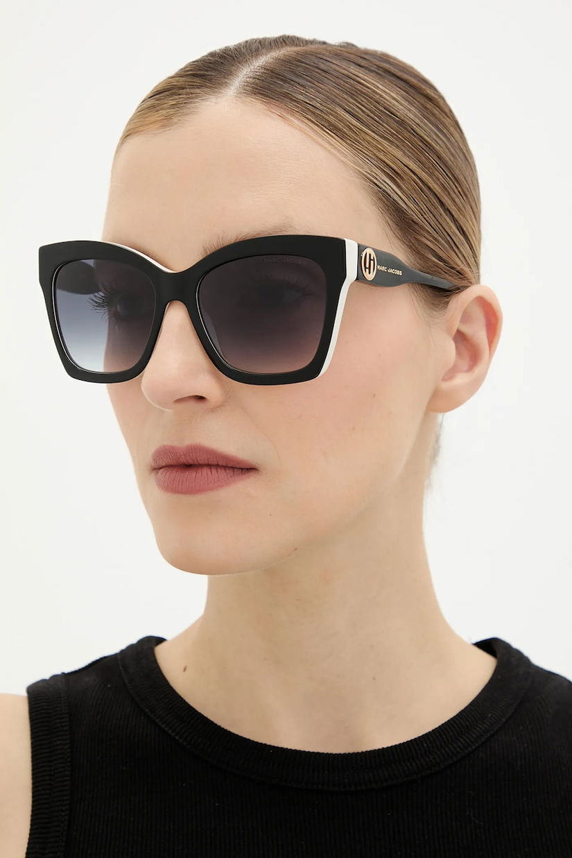 Marc Jacobs ochelari de soare culoarea negru, MARC 853/S