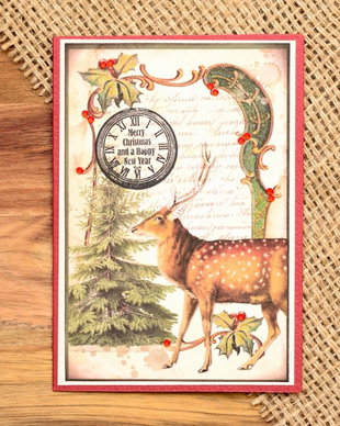 Felicitare: Vintage Christmas