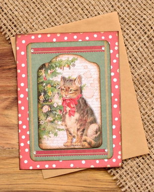 Felicitare: Vintage Christmas