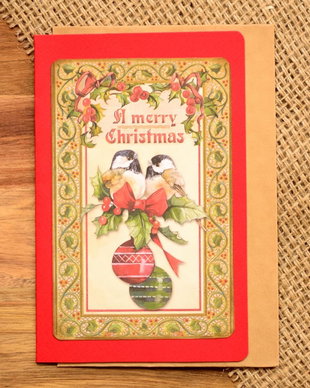 Felicitare: Vintage Christmas