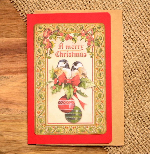 Felicitare: Vintage Christmas