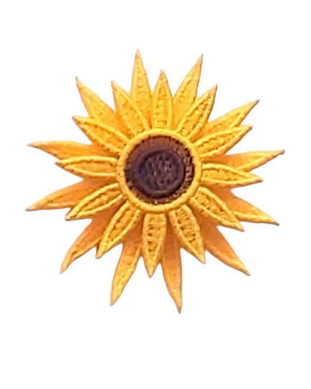 Brosa Floare Galbena 3D