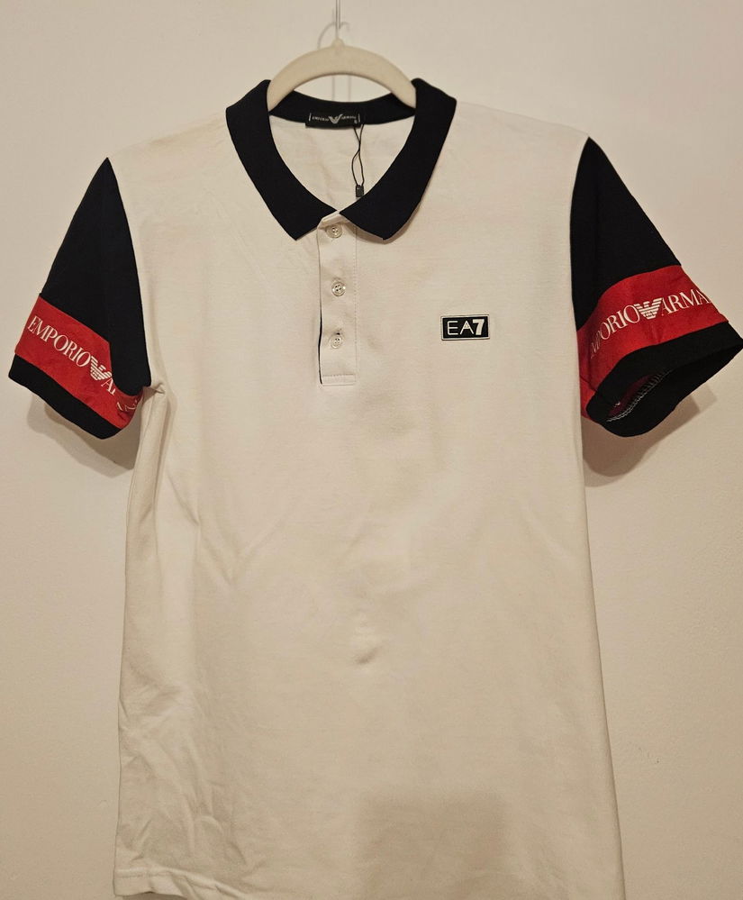 Tricou polo Emporio Armani