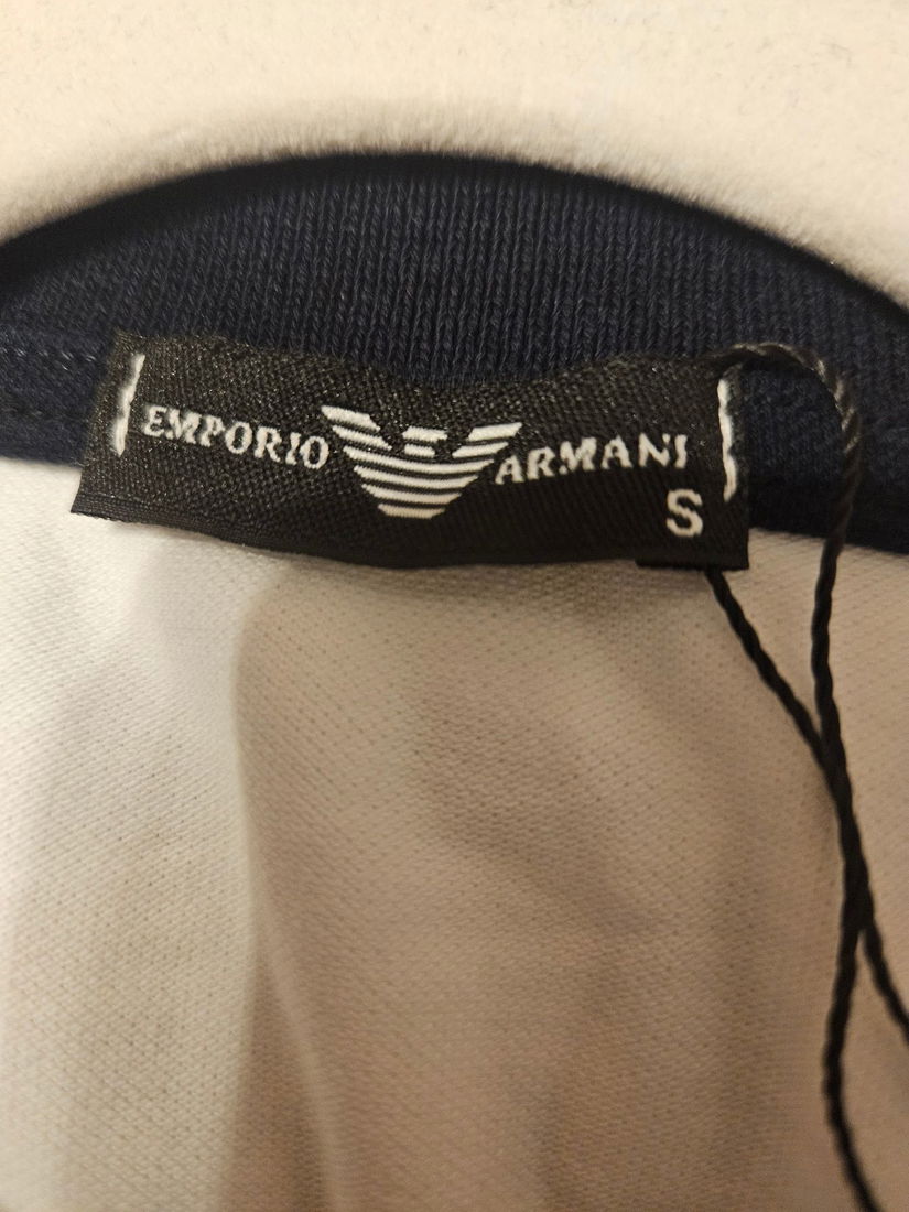 Tricou polo Emporio Armani