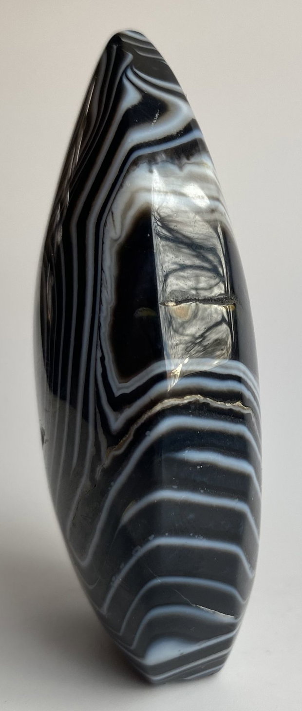 Agat Negru - Sculptura piatra semipretioasa