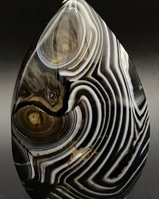 Agat Negru - Sculptura piatra semipretioasa