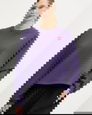 The North Face bluză Redbox culoarea violet, uni, NF0A8EFY1JI1