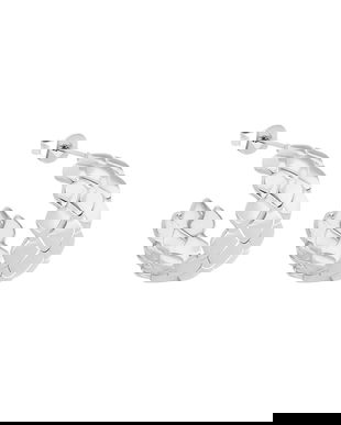 Lilou cercei placați cu argint Snake 262/16/KOL/NO2/SR