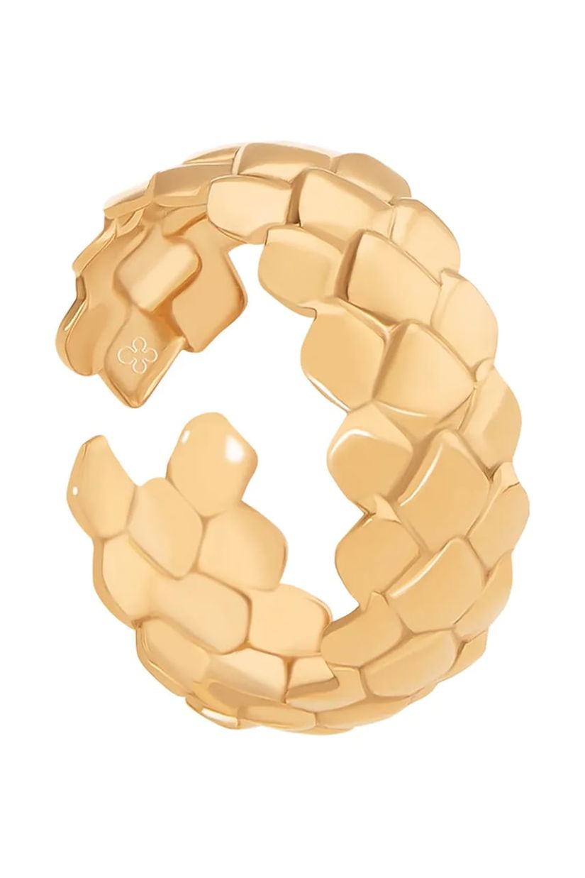 Lilou inel placat cu aur Snake 262/PIE/NO2/PO